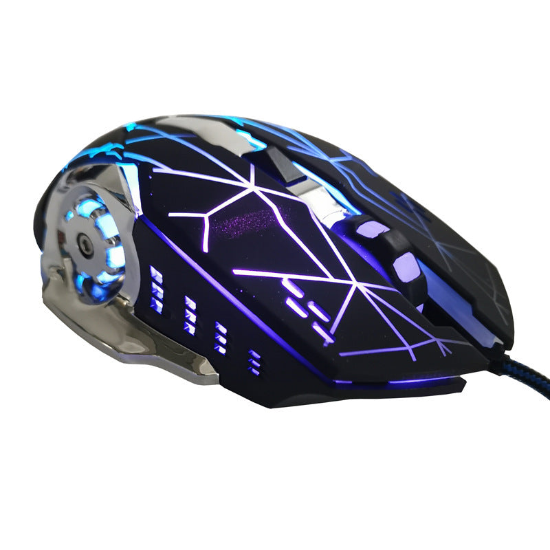 Wired Gaming Mouse 5500DPI 7-Color LED Backlight Optical Mouse Gamer USB 7 Buttons PC Gamer Computer Laptop Desktop Mice - Gizesis