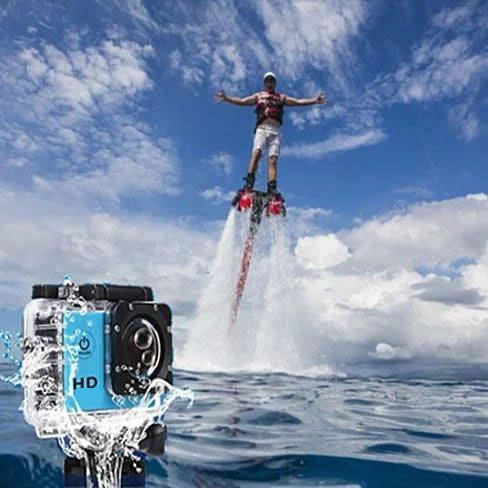 4K Waterproof All Digital UHD WiFi Camera + RF Remote And Accessories - Gizesis