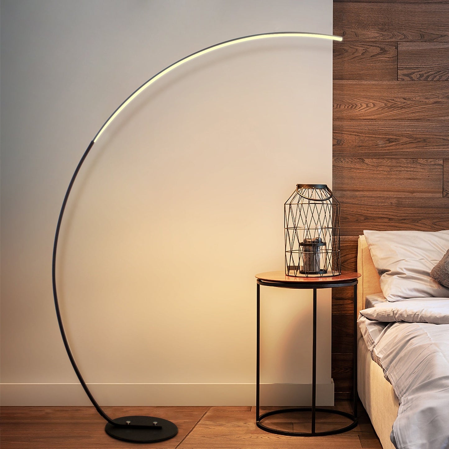 RGBW Modern Curve Floor Lamp | New Version - Gizesis