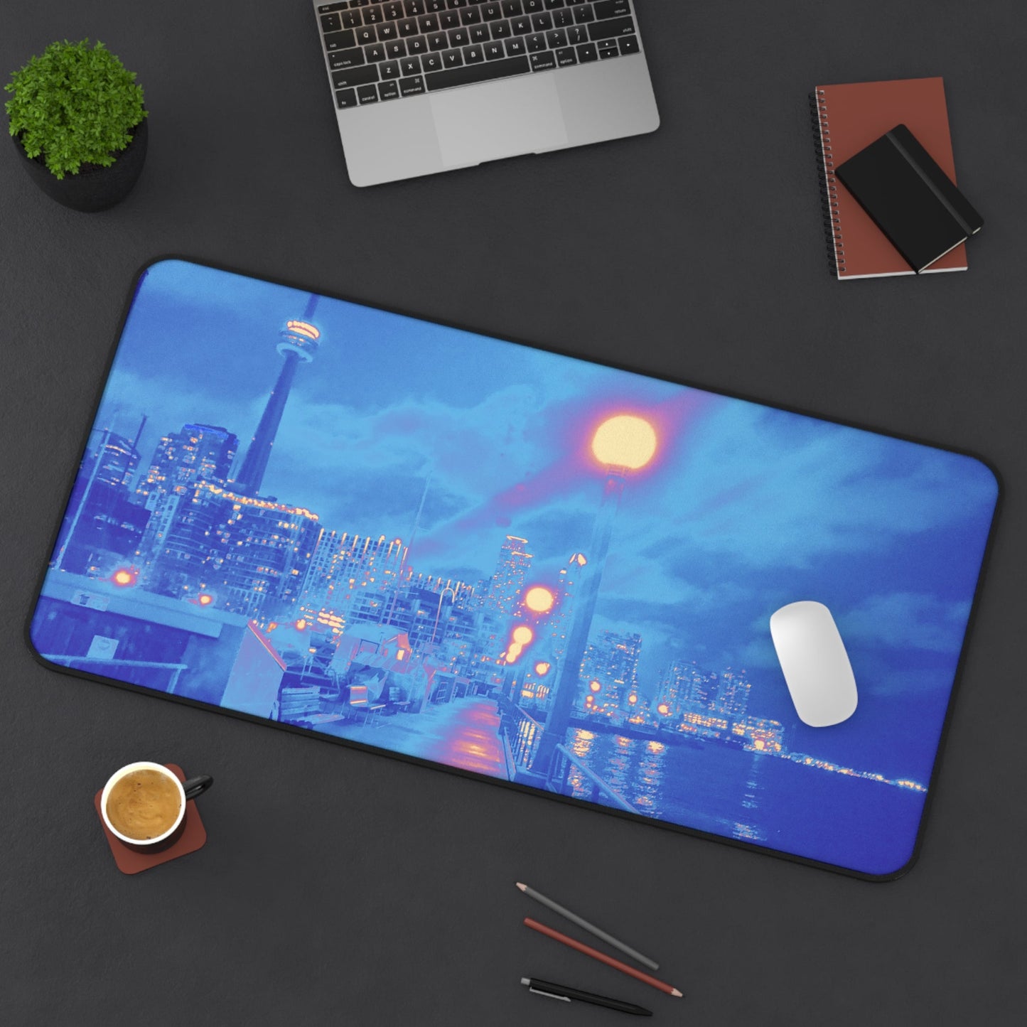 Toronto Harbour View Desk Mat - Gizesis