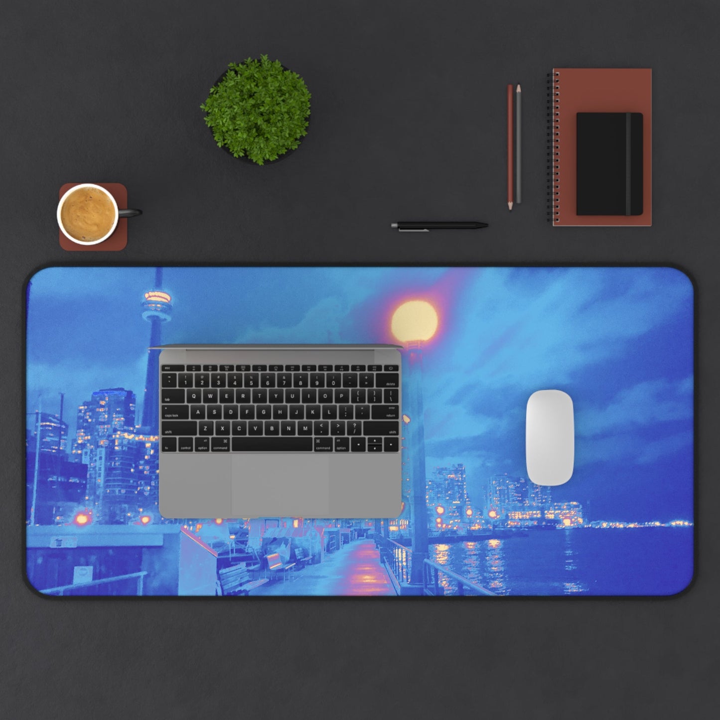 Toronto Harbour View Desk Mat - Gizesis