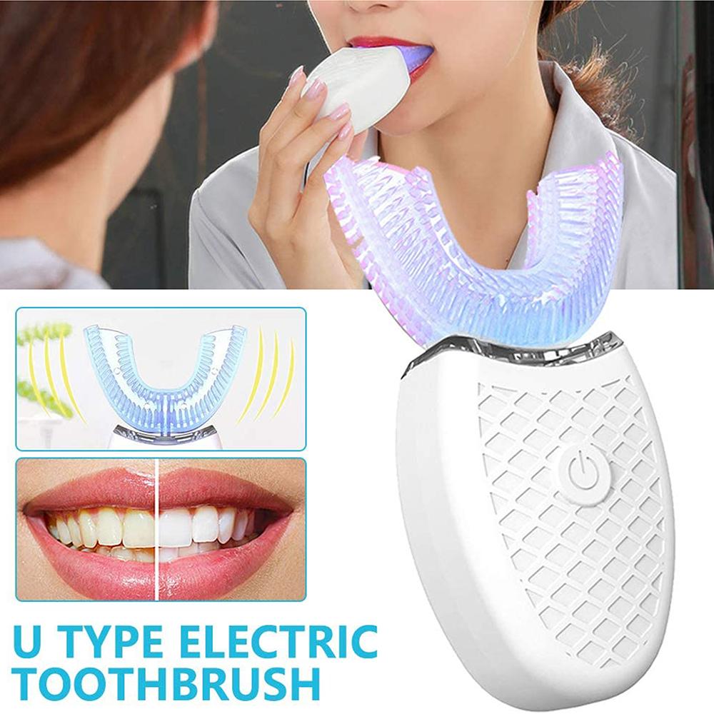 Silicone Electric Toothbrush 360° for Aldult Smart Automatic Whitening - Gizesis