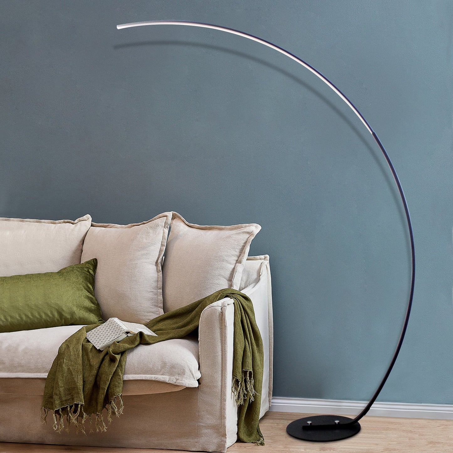 RGBW Modern Curve Floor Lamp | New Version - Gizesis