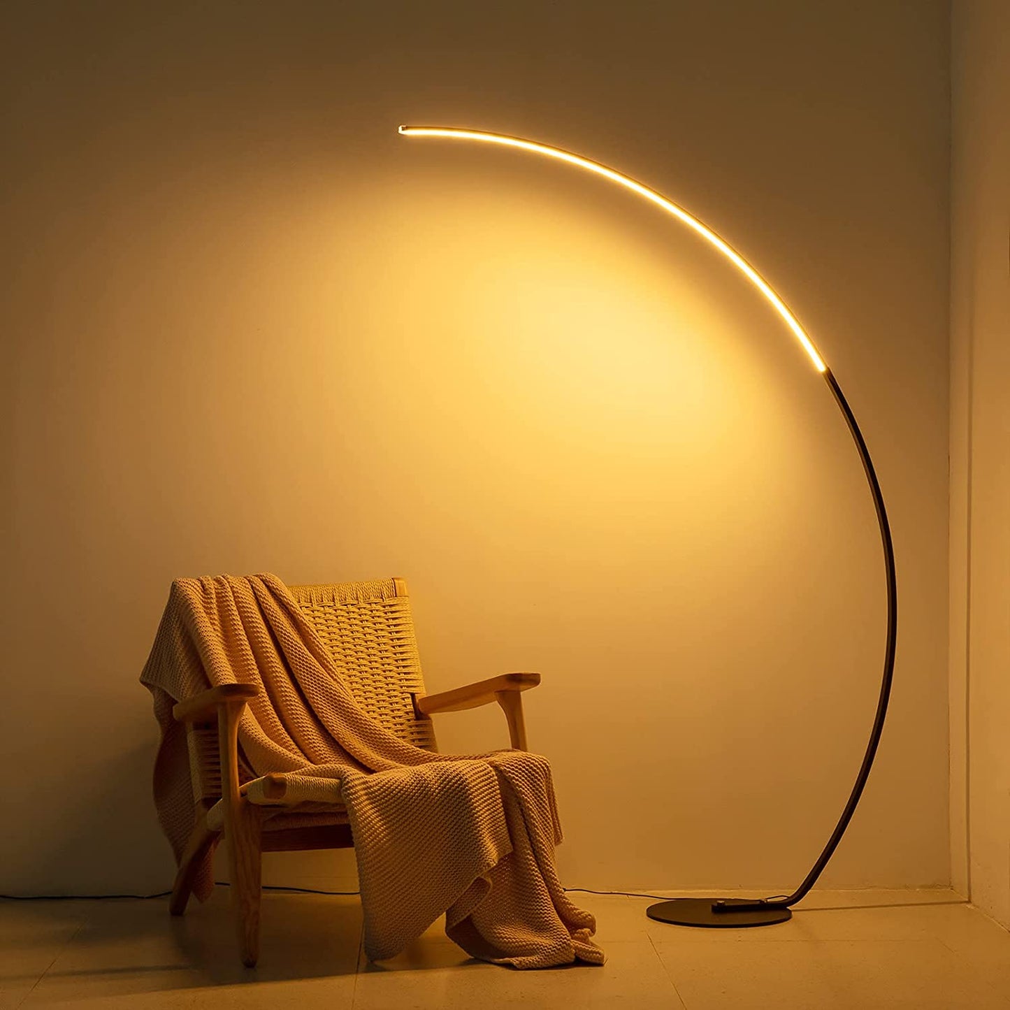 RGBW Modern Curve Floor Lamp | New Version - Gizesis