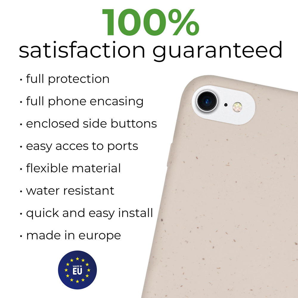 Biodegradable phone case - Natural White - Gizesis