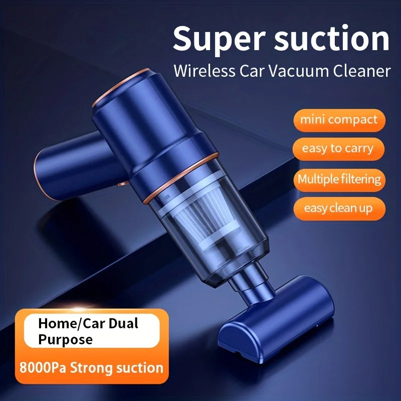 120W Wireless Handheld Vacuum Cleaner For Car And Home Cordless - Gizesis