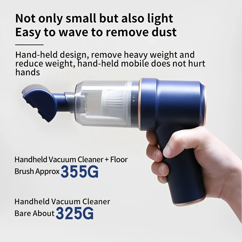 120W Wireless Handheld Vacuum Cleaner For Car And Home Cordless - Gizesis