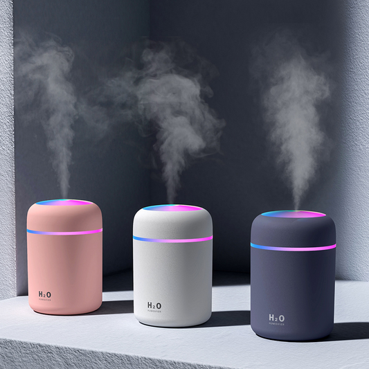 Portable Air Humidifier Aroma Essential Oil Diffuser for Car Home - Gizesis