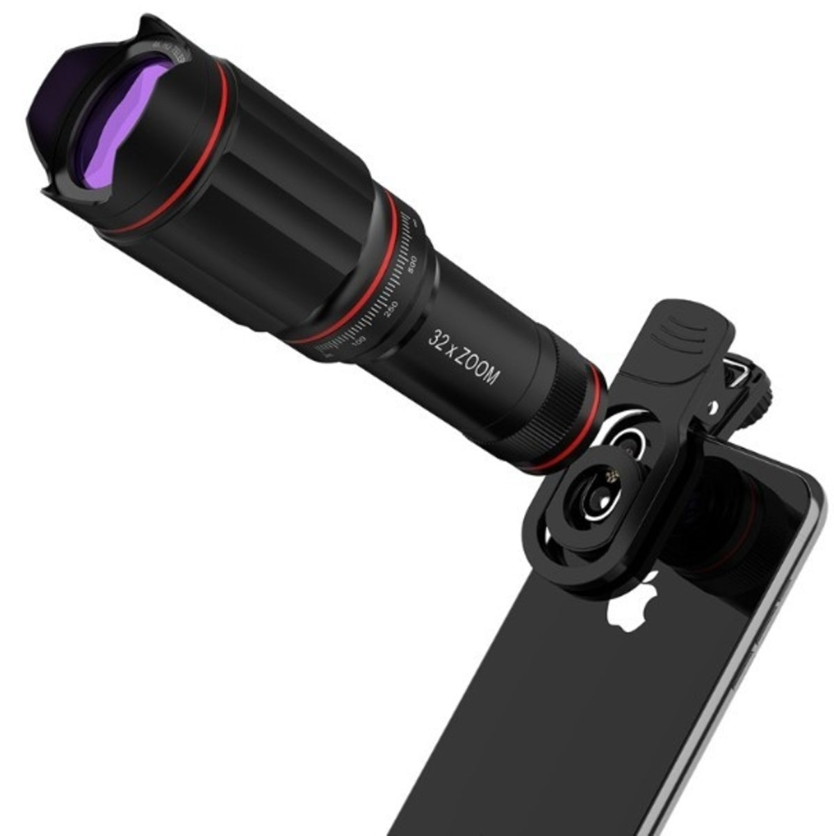 Ultra Crystal HD 32x Zoom Telescope Mobile Phone Camera Lens Set - Gizesis