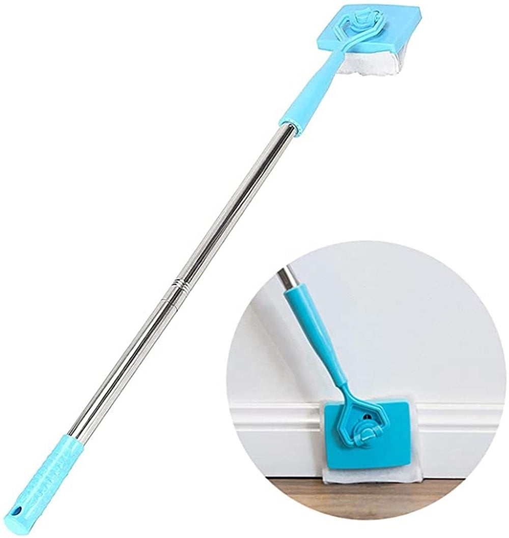 Baseboard Buddy Retractable Household Universal Cleaning Brush Mop - Gizesis