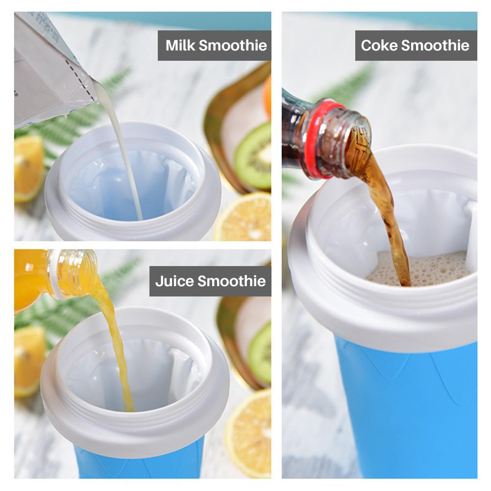 Slushy Maker Portable Travel Ice Cup Homemade Freeze Drinks Cup - Gizesis