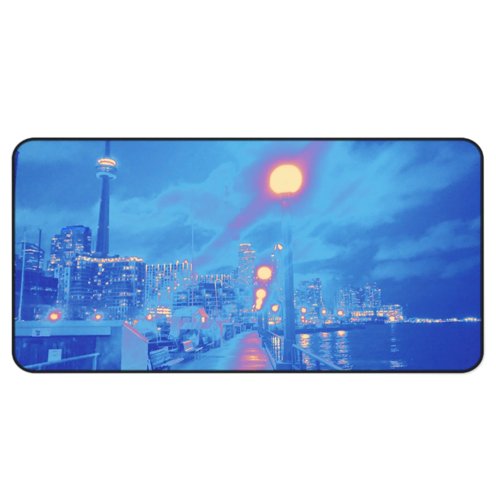 Toronto Harbour View Desk Mat - Gizesis