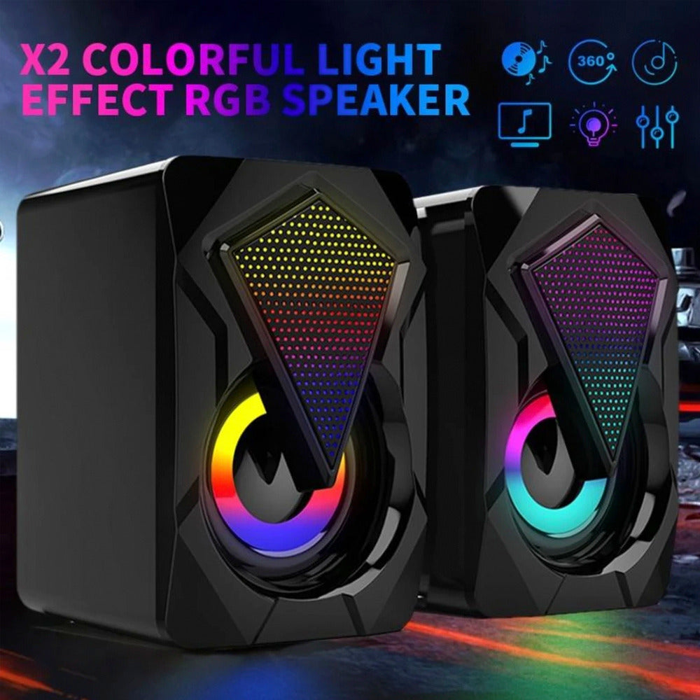 Dragon RGB Computer Gaming Speakers - Gizesis