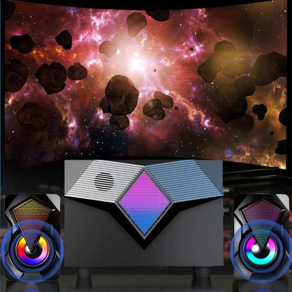 Dragon RGB Computer Gaming Speakers - Gizesis