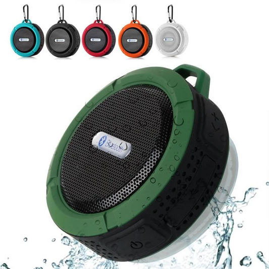 Mini Portable Waterproof Bluetooth Speaker with Suction Cup - Gizesis