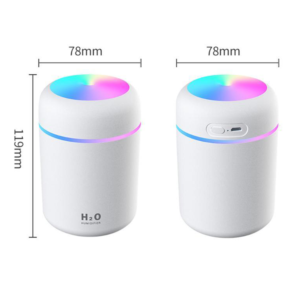 Portable Air Humidifier Aroma Essential Oil Diffuser for Car Home - Gizesis