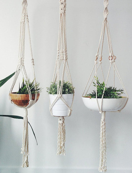 Macrame Plant Hanger - Gizesis